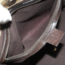 GUCCI GG Crystal Tote Bag Coated Canvas Beige Gold 207291 Auth 131034-21