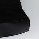 Salvatore Ferragamo Vala Tote Bag Nylon Black Gold Auth 131038-16
