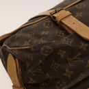 LOUIS VUITTON Monogram Saumur 43 Shoulder Bag M42252 LV Auth 131040-17