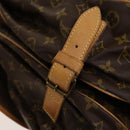 LOUIS VUITTON Monogram Saumur 43 Shoulder Bag M42252 LV Auth 131040-18