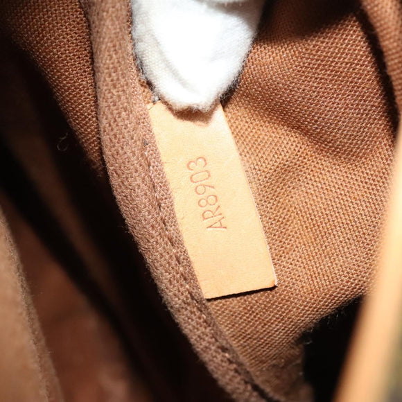 LOUIS VUITTON Monogram Saumur 43 Shoulder Bag M42252 LV Auth 131040