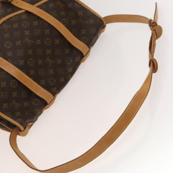 LOUIS VUITTON Monogram Saumur 43 Shoulder Bag M42252 LV Auth 131040