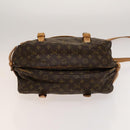 LOUIS VUITTON Monogram Saumur 43 Shoulder Bag M42252 LV Auth 131040-5