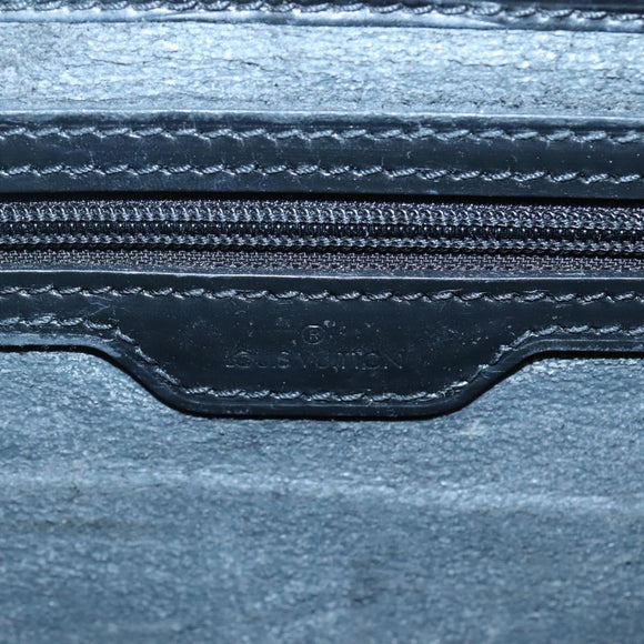 LOUIS VUITTON Epi Sac Plat Hand Bag Black M59082 LV Auth 131042
