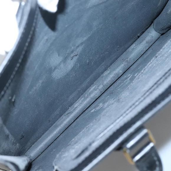 LOUIS VUITTON Epi Sac Plat Hand Bag Black M59082 LV Auth 131042