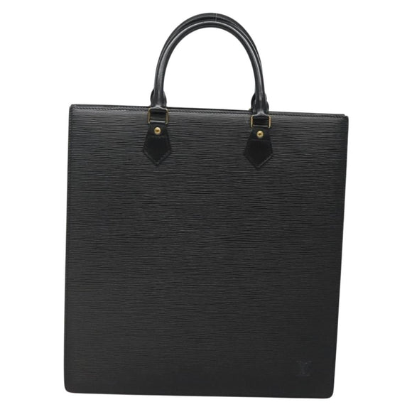 LOUIS VUITTON Epi Sac Plat Hand Bag Black M59082 LV Auth 131042