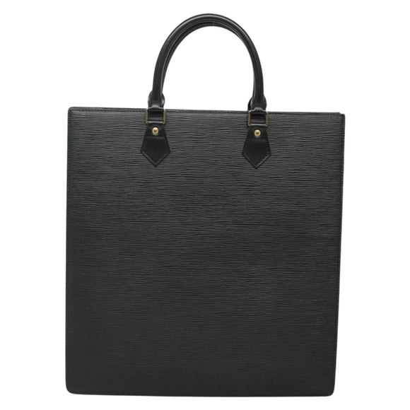LOUIS VUITTON Epi Sac Plat Hand Bag Black M59082 LV Auth 131042