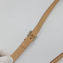 BURBERRY Nova Check Blue Label Shoulder Bag Nylon Blue Silver Auth 131046-8