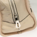 LOEWE Amazona 28 Hand Bag Leather Pink Silver Auth 131057-17