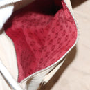 LOEWE Amazona 28 Hand Bag Leather Pink Silver Auth 131057-23