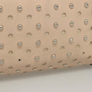 LOEWE Amazona 28 Hand Bag Leather Pink Silver Auth 131057-3