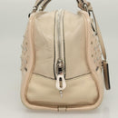 LOEWE Amazona 28 Hand Bag Leather Pink Silver Auth 131057-5