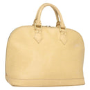 LOUIS VUITTON Epi Alma Hand Bag Vanilla M5214A LV Auth 131060-1