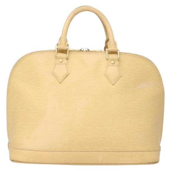 LOUIS VUITTON Epi Alma Hand Bag Vanilla M5214A LV Auth 131060