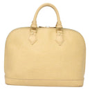 LOUIS VUITTON Epi Alma Hand Bag Vanilla M5214A LV Auth 131060-3
