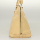 LOUIS VUITTON Epi Alma Hand Bag Vanilla M5214A LV Auth 131060-4