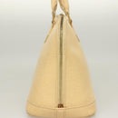 LOUIS VUITTON Epi Alma Hand Bag Vanilla M5214A LV Auth 131060-5