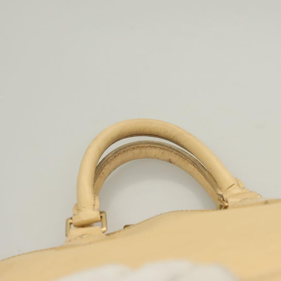 LOUIS VUITTON Epi Alma Hand Bag Vanilla M5214A LV Auth 131060