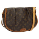 LOUIS VUITTON Monogram Menilmontant PM Shoulder Bag M40474 LV Auth 131062-1