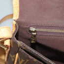 LOUIS VUITTON Monogram Menilmontant PM Shoulder Bag M40474 LV Auth 131062-21