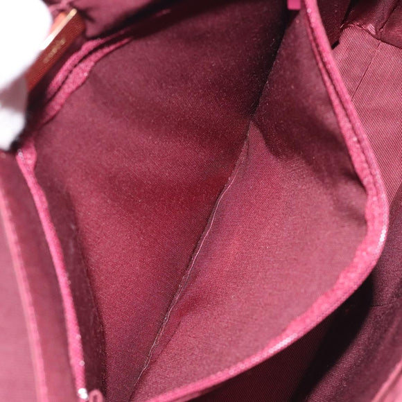 BURBERRY Nova Check Tote Bag Canvas Leather Beige Gold Auth 131072