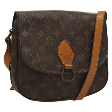 LOUIS VUITTON Monogram Saint Cloud GM Shoulder Bag M51242 LV Auth 131075