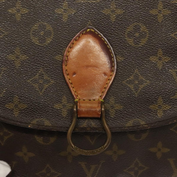 LOUIS VUITTON Monogram Saint Cloud GM Shoulder Bag M51242 LV Auth 131075
