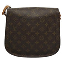 LOUIS VUITTON Monogram Saint Cloud GM Shoulder Bag M51242 LV Auth 131075-2