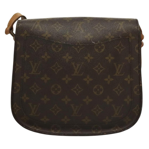 LOUIS VUITTON Monogram Saint Cloud GM Shoulder Bag M51242 LV Auth 131075