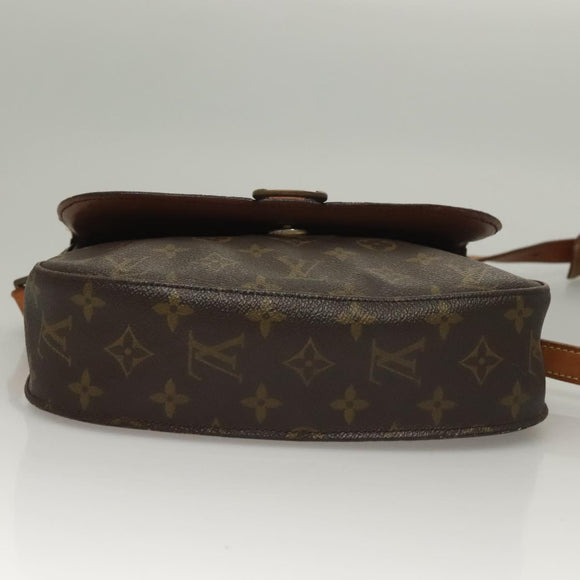 LOUIS VUITTON Monogram Saint Cloud GM Shoulder Bag M51242 LV Auth 131075