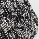 CHANEL Chain Shoulder Bag Tweed Black Silver CC Auth 131083M-20