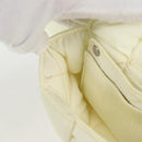 BOTTEGA VENETA INTRECCIATO Cassette Shoulder Bag Nylon White Auth 131085M-20