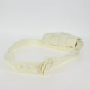 BOTTEGA VENETA INTRECCIATO Cassette Shoulder Bag Nylon White Auth 131085M-7