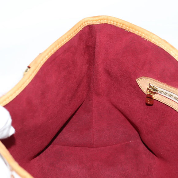 LOUIS VUITTON Monogram Multicolor Annie MM Tote Bag White M40307 LV Auth 131091V