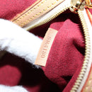 LOUIS VUITTON Monogram Multicolor Annie MM Tote Bag White M40307 LV Auth 131091V-11