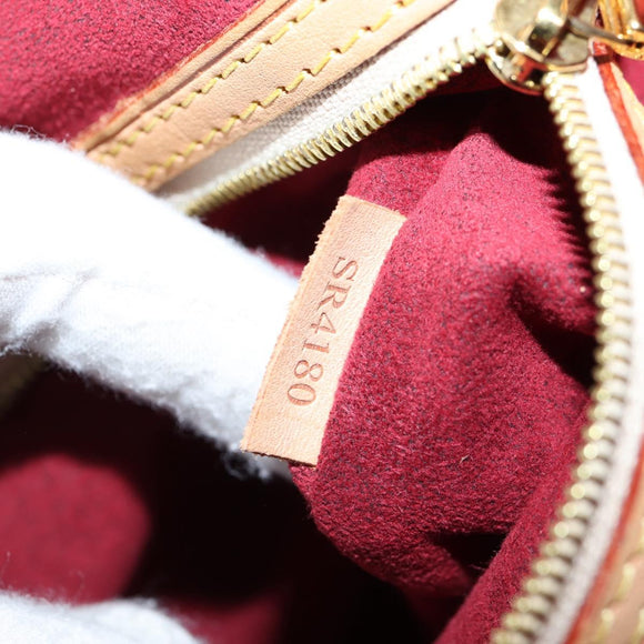 LOUIS VUITTON Monogram Multicolor Annie MM Tote Bag White M40307 LV Auth 131091V