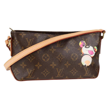 LOUIS VUITTON Monogram Panda Trotteur Shoulder Bag M51241 LV Auth 131094SV
