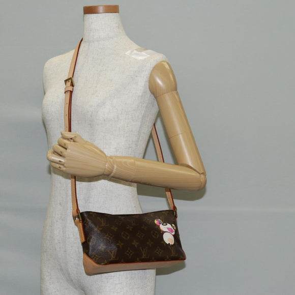 LOUIS VUITTON Monogram Panda Trotteur Shoulder Bag M51241 LV Auth 131094SV