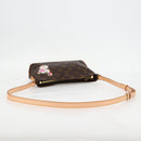 LOUIS VUITTON Monogram Panda Trotteur Shoulder Bag M51241 LV Auth 131094SV-7