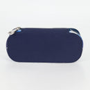 LOUIS VUITTON Bandana Etui Lunet GM Glasses Case Blue GI0764 Auth 131099M-6