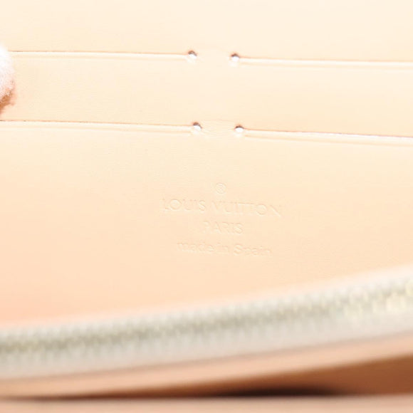 LOUIS VUITTON Monogram Multicolor Zippy Wallet White M60241 LV Auth 131100