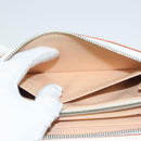 LOUIS VUITTON Monogram Multicolor Zippy Wallet White M60241 LV Auth 131100-18