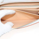 LOUIS VUITTON Monogram Multicolor Zippy Wallet White M60241 LV Auth 131100-21