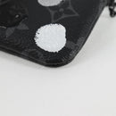 LOUIS VUITTON Eclipse Yayoi Kusama Pochette Cles Coin Purse M81929 Auth 131105M-16