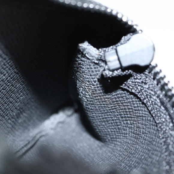 LOUIS VUITTON Eclipse Yayoi Kusama Pochette Cles Coin Purse M81929 Auth 131105M