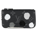 LOUIS VUITTON Eclipse Yayoi Kusama Pochette Cles Coin Purse M81929 Auth 131105M-13