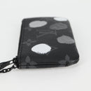 LOUIS VUITTON Eclipse Yayoi Kusama Pochette Cles Coin Purse M81929 Auth 131105M-3