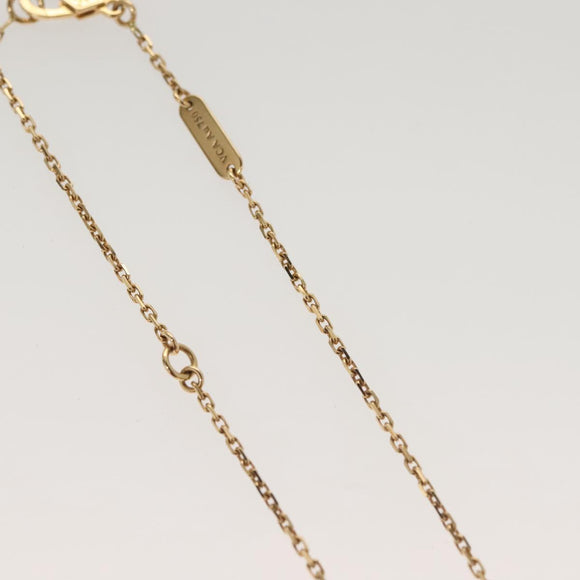 Van Cleef & Arpels Malachite Vintage Alhambra Necklace 18K gold 750 Auth 131108M