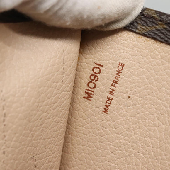 LOUIS VUITTON Monogram Sac Plat Hand Bag M51140 LV Auth 131110