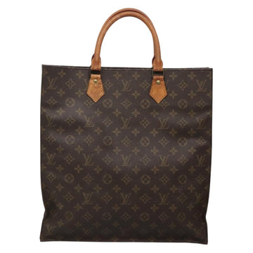 LOUIS VUITTON Monogram Sac Plat Hand Bag M51140 LV Auth 131110 - 0